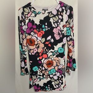 Express Back Cutout Floral Dress